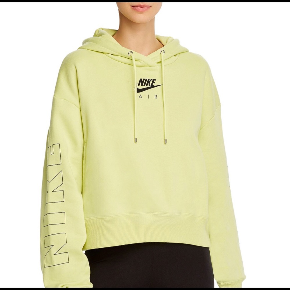 Nike Air Women’s cropped fleece hoodie